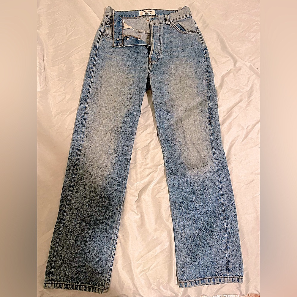 Reformation Vintage High-Rise Straight Jeans